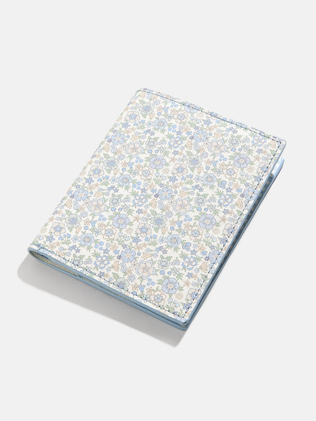 Minnow x BaubleBar Passport Case - Slate Floral