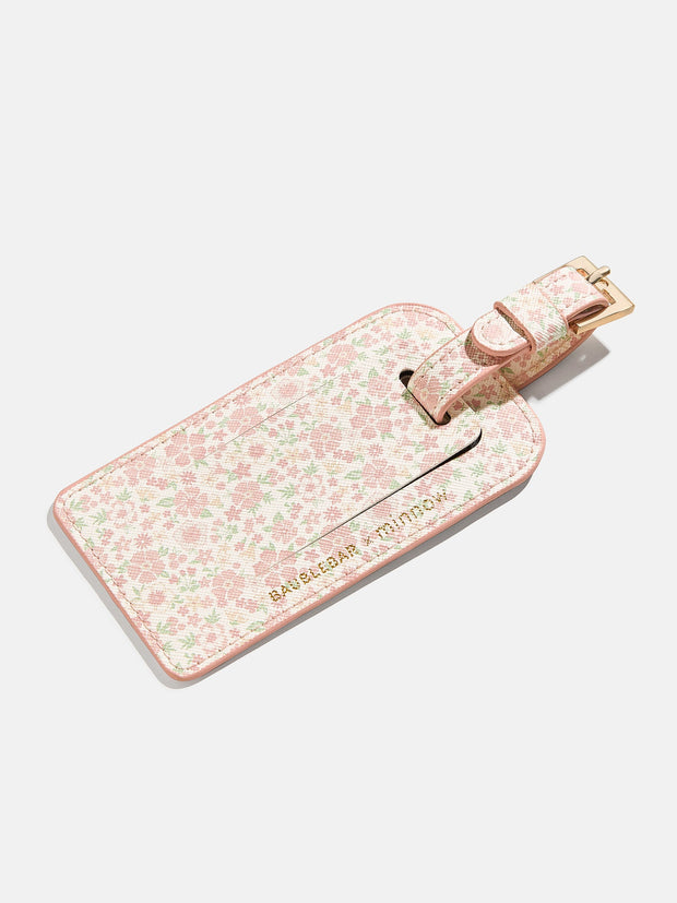 Minnow x BaubleBar Luggage Tag - Antique Floral