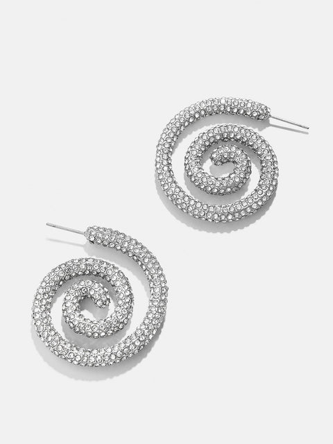 Nicole Earrings - Silver