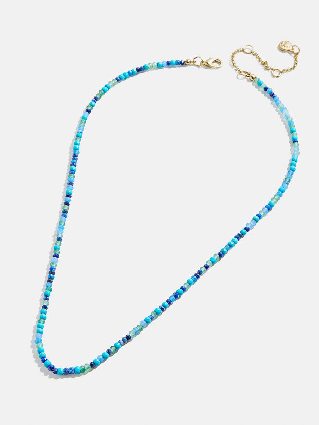 Valentina Semi-Precious Necklace - Blue Ombre