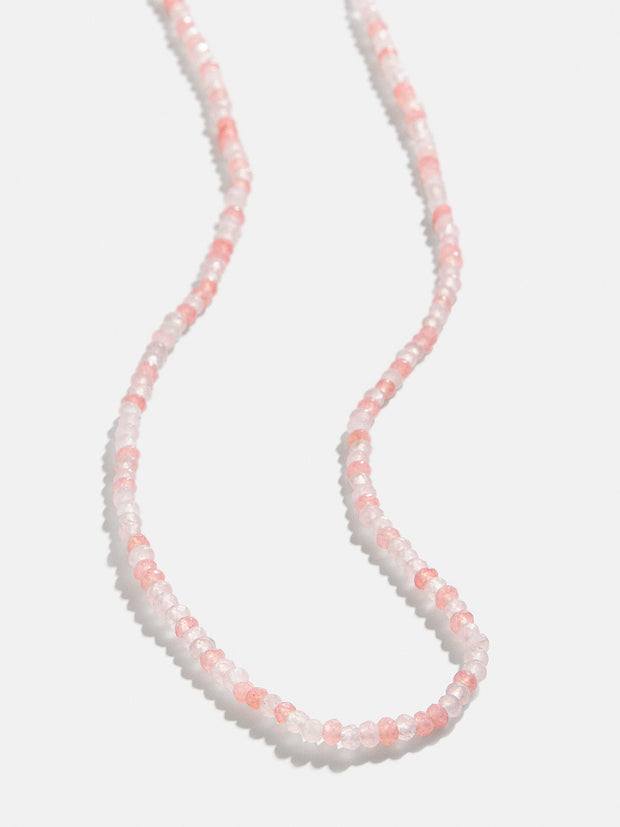 Valentina Semi-Precious Necklace - Blush