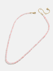 Valentina Semi-Precious Necklace - Blush