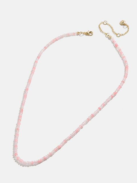 Valentina Semi-Precious Necklace - Blush