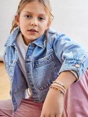 Kids' Custom Pisa Bracelet - Kids' White/Multi