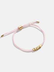 Mickey Mouse Disney Custom Cord Bracelet - Light Pink