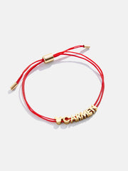 Mickey Mouse Disney Custom Cord Bracelet - Red