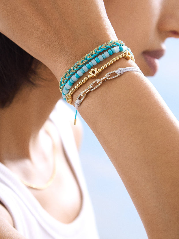 Gina Bracelet - Aqua