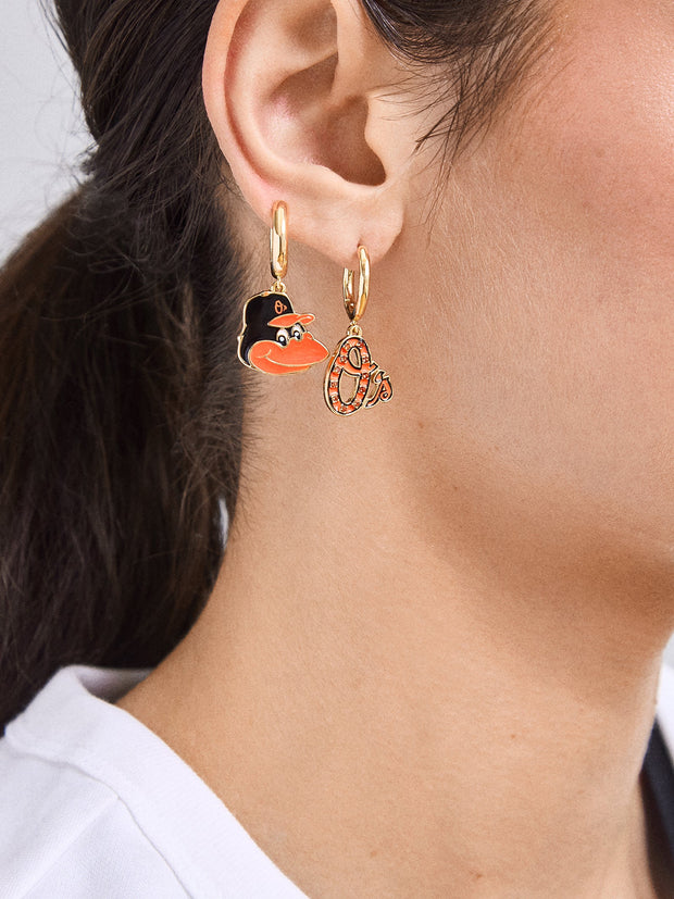 MLB Earring Set - Baltimore Orioles