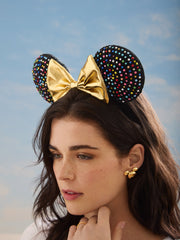 Minnie Mouse Disney Multicolored Gem Ears Headband - Minnie Mouse Multicolored Gem Ears