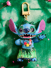 Stitch Disney Hula Bag Charm - Blue