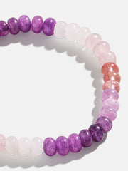 Mikayla Semi-Precious Bracelet - Purple