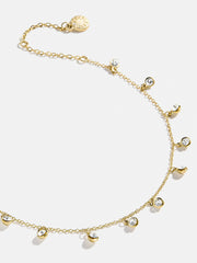 Clio Anklet - Gold/Pavé