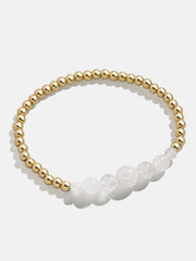 Adia Bracelet - White Jade