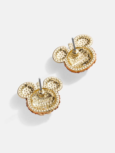 Mickey Mouse Disney Pumpkin Stud Earrings - Disney Pumpkin Stud Earrings