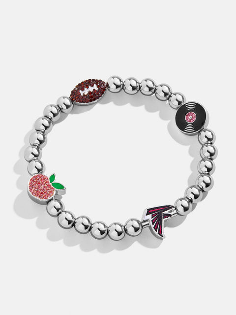 Atlanta Falcons NFL Charm Bracelet - Atlanta Falcons