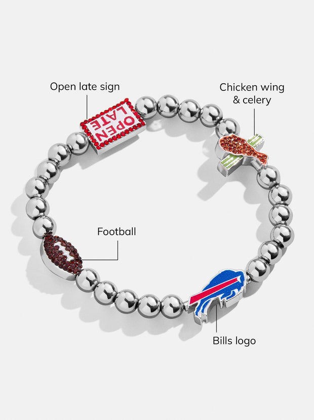 Buffalo Bills NFL Charm Bracelet - Buffalo Bills