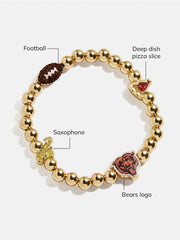 Chicago Bears NFL Charm Bracelet - Chicago Bears