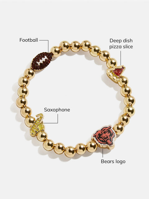 Chicago Bears NFL Charm Bracelet - Chicago Bears