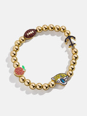 Jacksonville Jaguars NFL Charm Bracelet - Jacksonville Jaguars