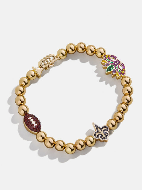 New Orleans Saints NFL Charm Bracelet - New Orleans Saints