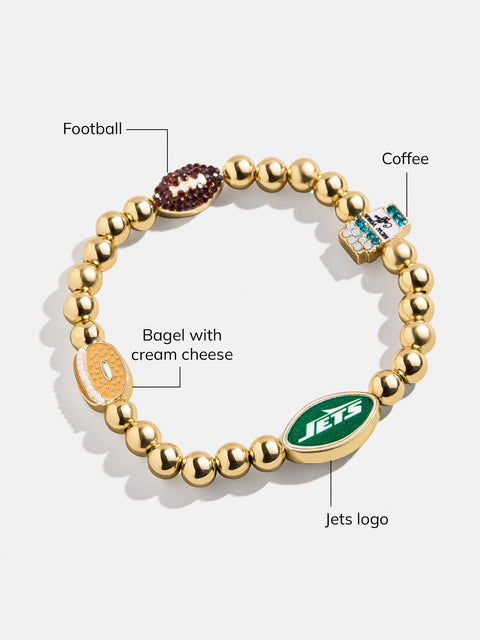 New York Jets NFL Charm Bracelet - New York Jets