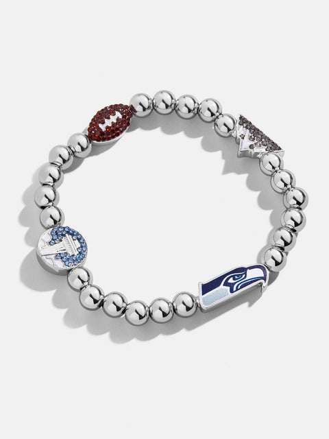 Seattle Seahawks NFL Charm Bracelet - Seattle Seahawks