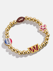 Washington Commanders NFL Charm Bracelet - Washington Commanders