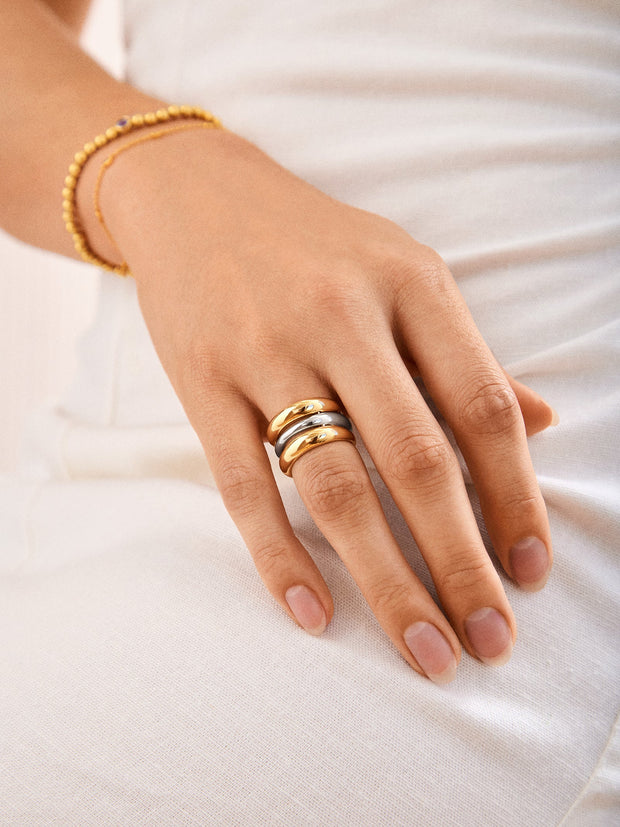 Moxie Ring - Gold/Silver