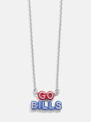 WEAR By Erin Andrews x BaubleBar Buffalo Bills Enamel Slogan Necklace - Buffalo Bills