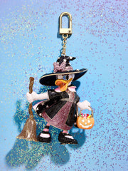 Daisy Duck Disney Witch Glow-In-The-Dark Bag Charm - Daisy Duck