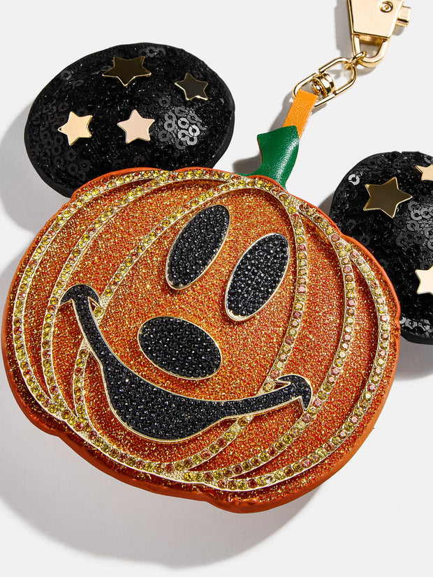 Mickey Mouse Disney Pumpkin Puff Bag Charm - Disney Pumpkin Puff Bag Charm