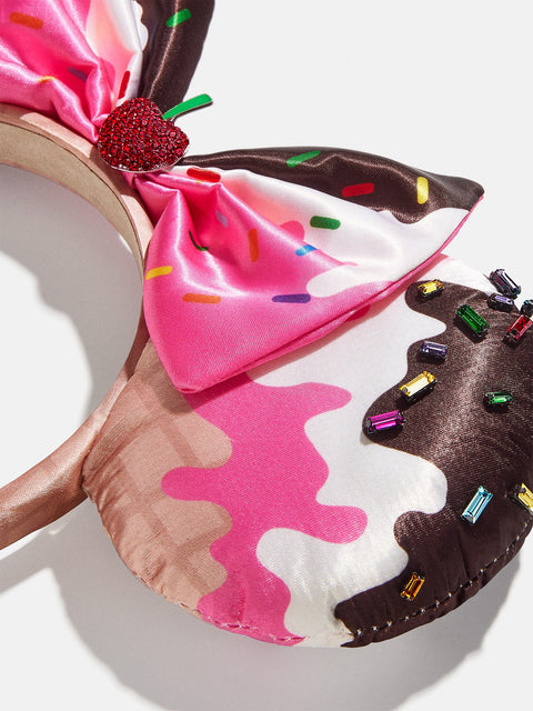 Disney Minnie Mouse Ice Cream Ears Headband - Minnie Mouse Ice Cream Ears