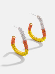 Not Too Corny Earrings - Orange