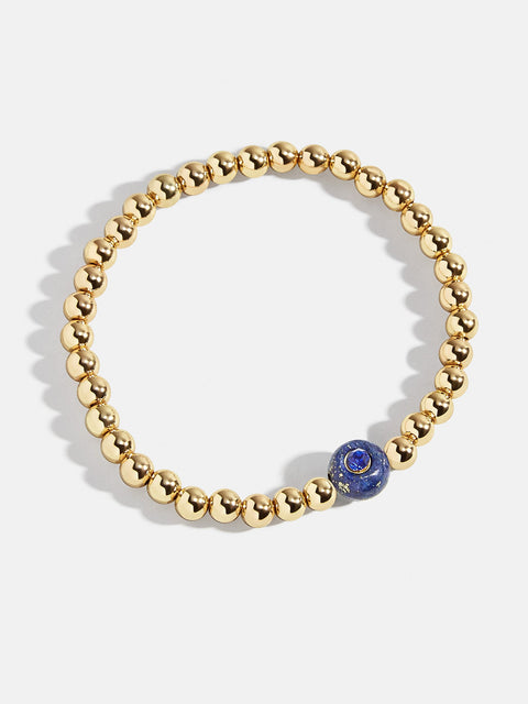 Semi-Precious Birthstone Pisa Bracelet - Sapphire