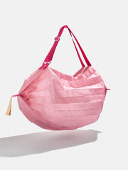 On The Go Compact Tote Bag - Pink