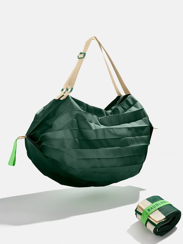 On The Go Compact Tote Bag - Green