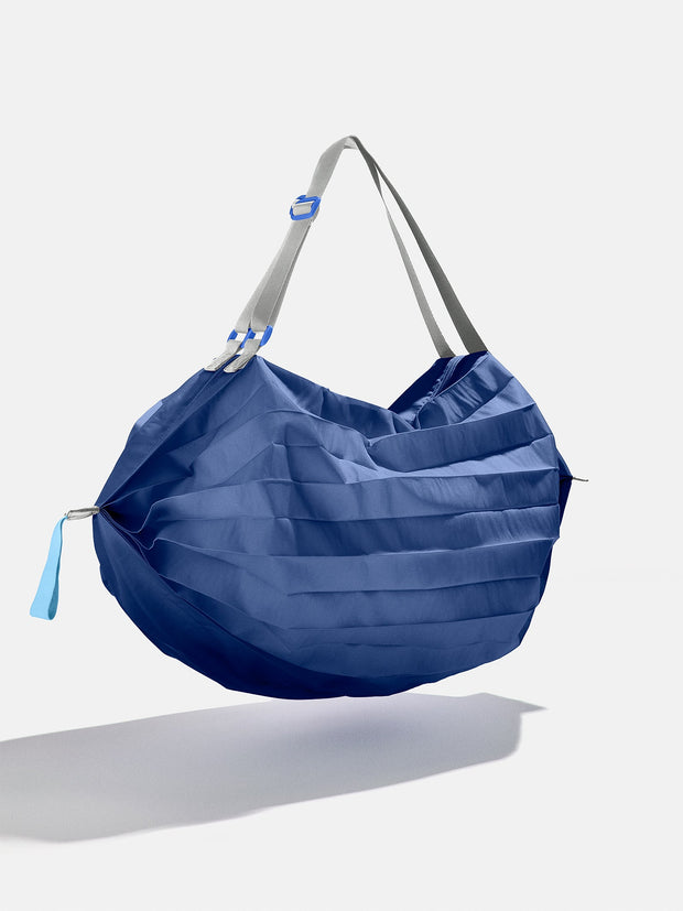 On The Go Compact Tote Bag - Blue