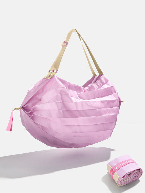 On The Go Compact Tote Bag - Lavender