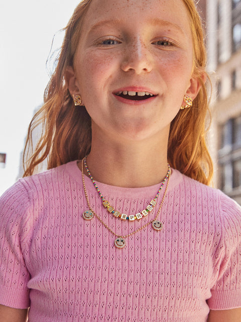 All Smiles Kids' Necklace - Smiley