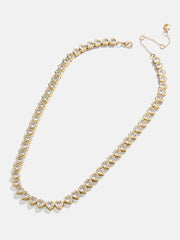 Haley Necklace - Gold/Pavé