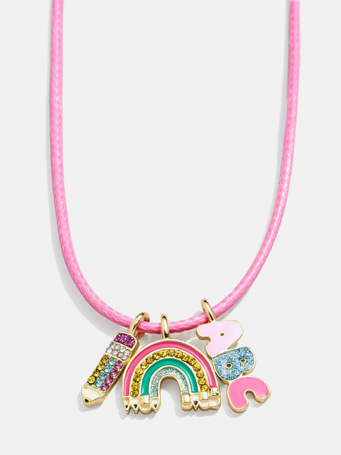 Kids' Charm Necklace - Multi