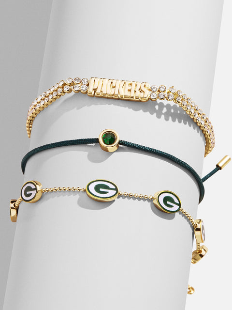 NFL Bracelet Set - Green Bay Packers