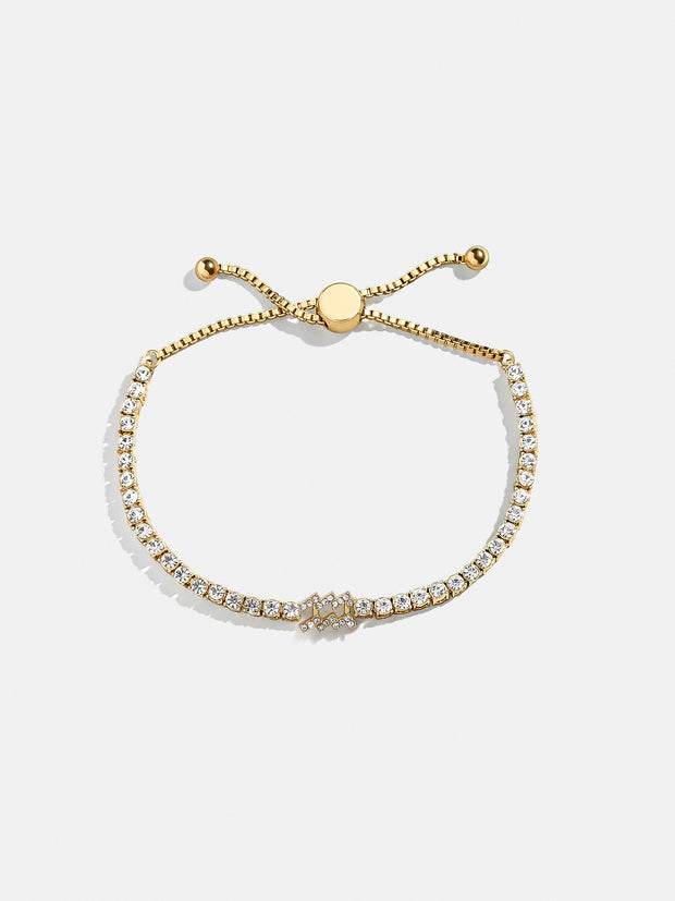 Zodiac Tennis Bracelet - Aquarius