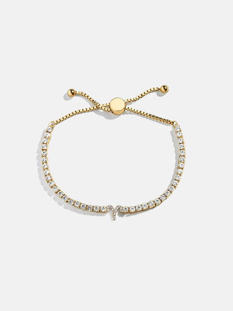 Zodiac Tennis Bracelet - Aries