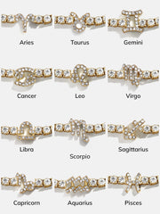 Zodiac Tennis Bracelet - Aries