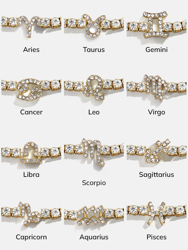 Zodiac Tennis Bracelet - Leo