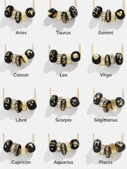 Zodiac Charm Necklace - Aquarius