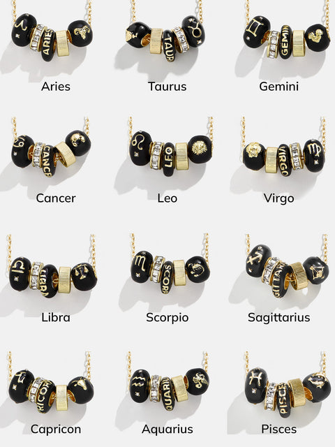 Zodiac Charm Necklace - Aries