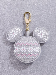 Disney Mickey Mouse Ornament Puff Bag Charm - Disney Ornament Bag Charm