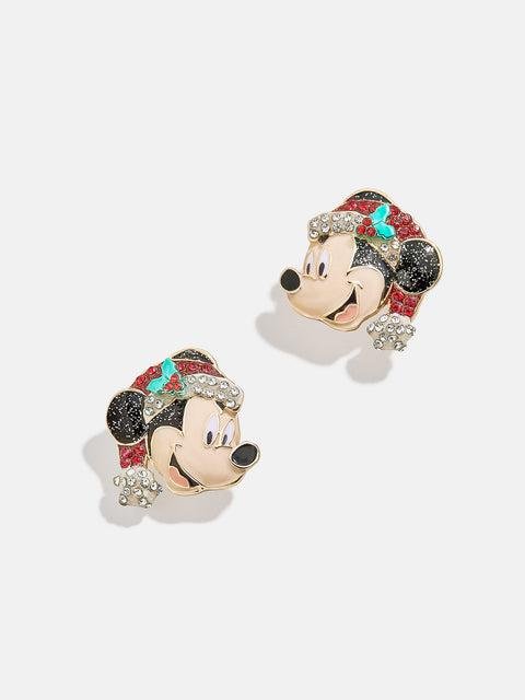 Disney Mickey Mouse Holly Jolly Earrings - Mickey Mouse